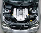 2002 Mercedes-Benz C32 AMG Engine Pictures